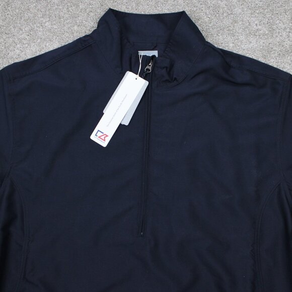 Cutter & Buck CB Windtec Jacket NWT Mens XLT Blue Astute Convertible Golf Coat - Picture 3 of 16